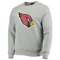 Sweat-shirt '47 Heathered Grey Arizona Cardinals Imprint Headline Logo pour homme