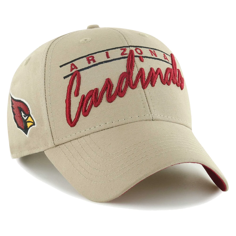 Casquette réglable '47 Kaki Arizona Cardinals Atwood MVP pour homme