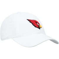 Casquette réglable '47 Arizona Cardinals Clean Up blanche pour homme