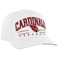 Men's '47 White Arizona Cardinals Roscoe Hitch Rope Adjustable Hat