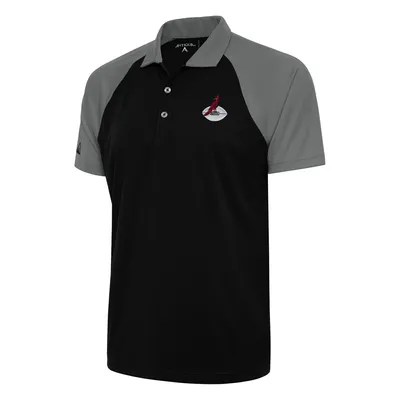 Arizona Cardinals Antigua Team Logo Throwback Nova Polo