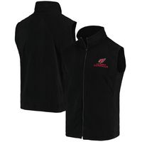 Men's Black Arizona Cardinals Houston Fleece Full-Zip Vest