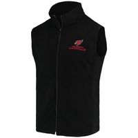 Men's Black Arizona Cardinals Houston Fleece Full-Zip Vest