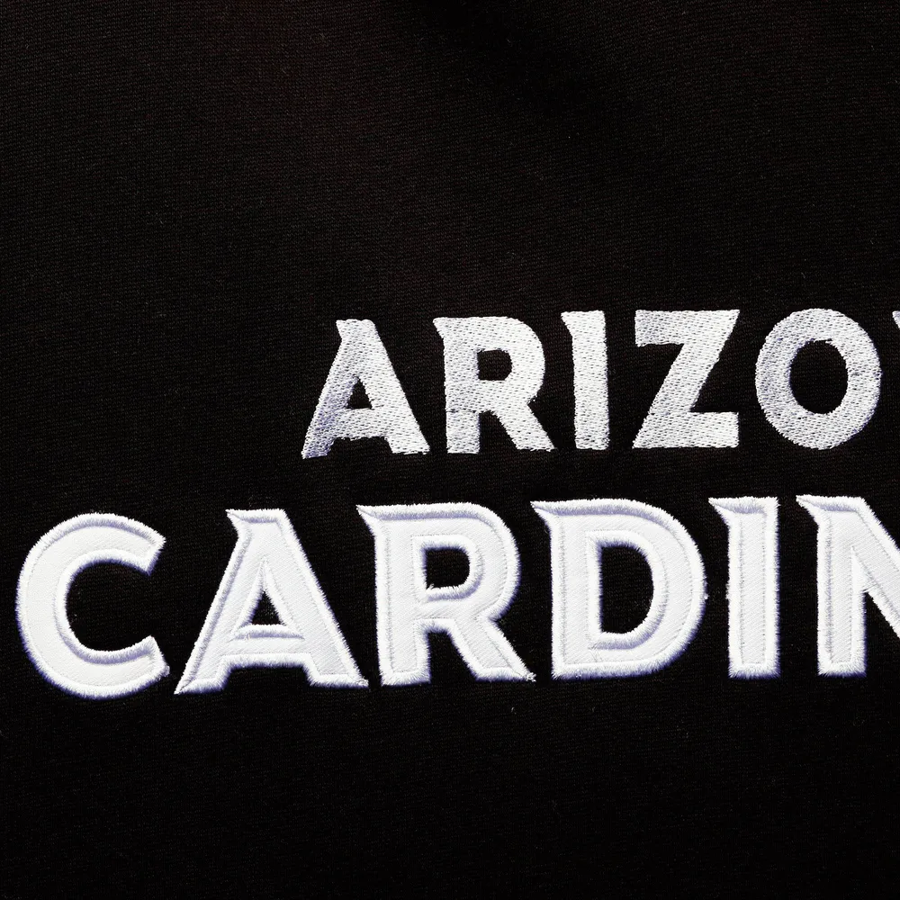 Men's Cardinal/Black Arizona Cardinals Big & Tall Pullover Hoodie