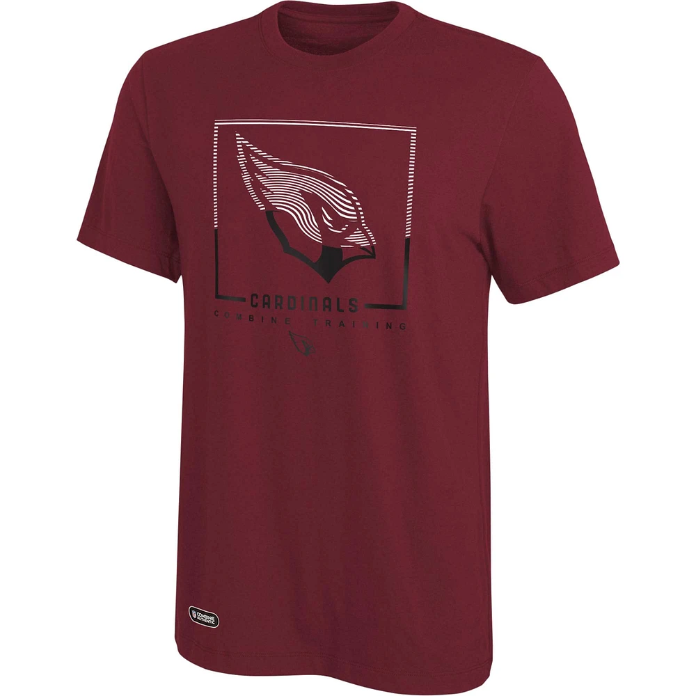 Cardinal Arizona Cardinals Combine Authentic Clutch T-shirt pour homme