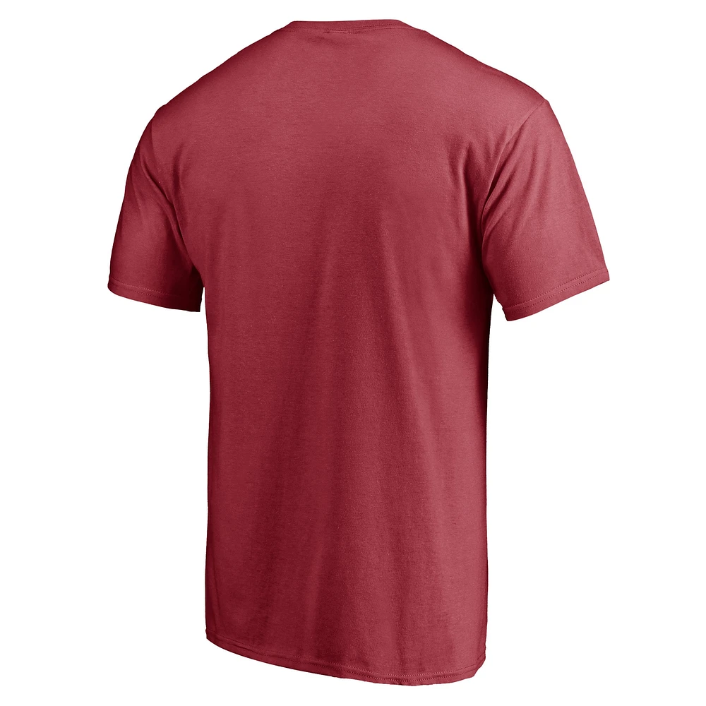 T-shirt Cardinal Arizona Cardinals Shut Out pour homme