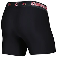 Men's Concepts Sport Black/Cardinal Arizona Cardinals 2-Pack Boxer Briefs Set