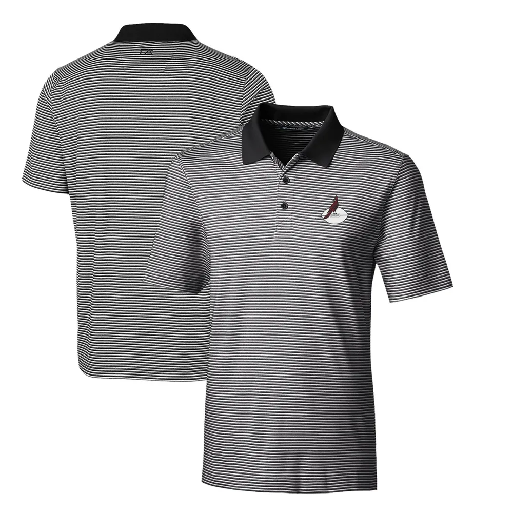 Lids Arizona Cardinals Cutter & Buck Throwback Logo Big Tall Forge Tonal  Stripe Stretch Polo