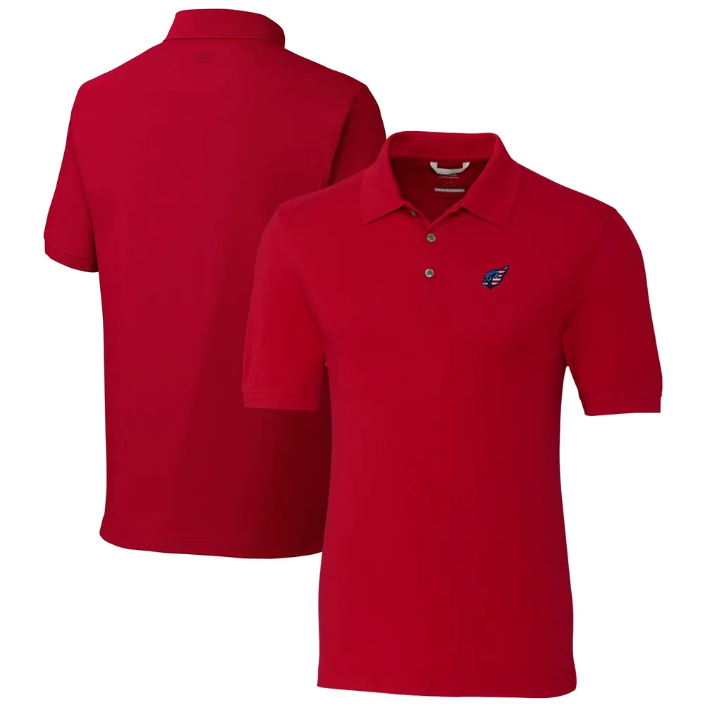 Lids Louisville Cardinals Cutter & Buck Advantage Tri-Blend Pique Long  Sleeve Polo