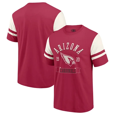 T-shirt de football pour homme Darius Rucker Collection by Fanatics Cardinal Arizona Cardinals