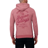 Men's Darius Rucker Collection by Fanatics Cardinal Arizona Cardinals Tonal Knit Pullover Hoodie