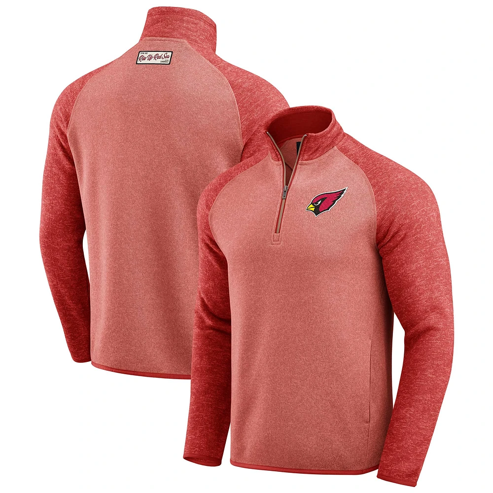 Veste zippée ton sur pour homme de la collection Darius Rucker Fanatics Cardinal Arizona Cardinals