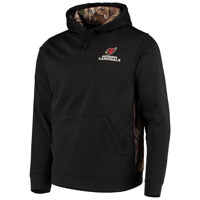 Chandail à capuchon Dunbrooke noir/Realtree Camo Arizona Cardinals Ranger pour homme