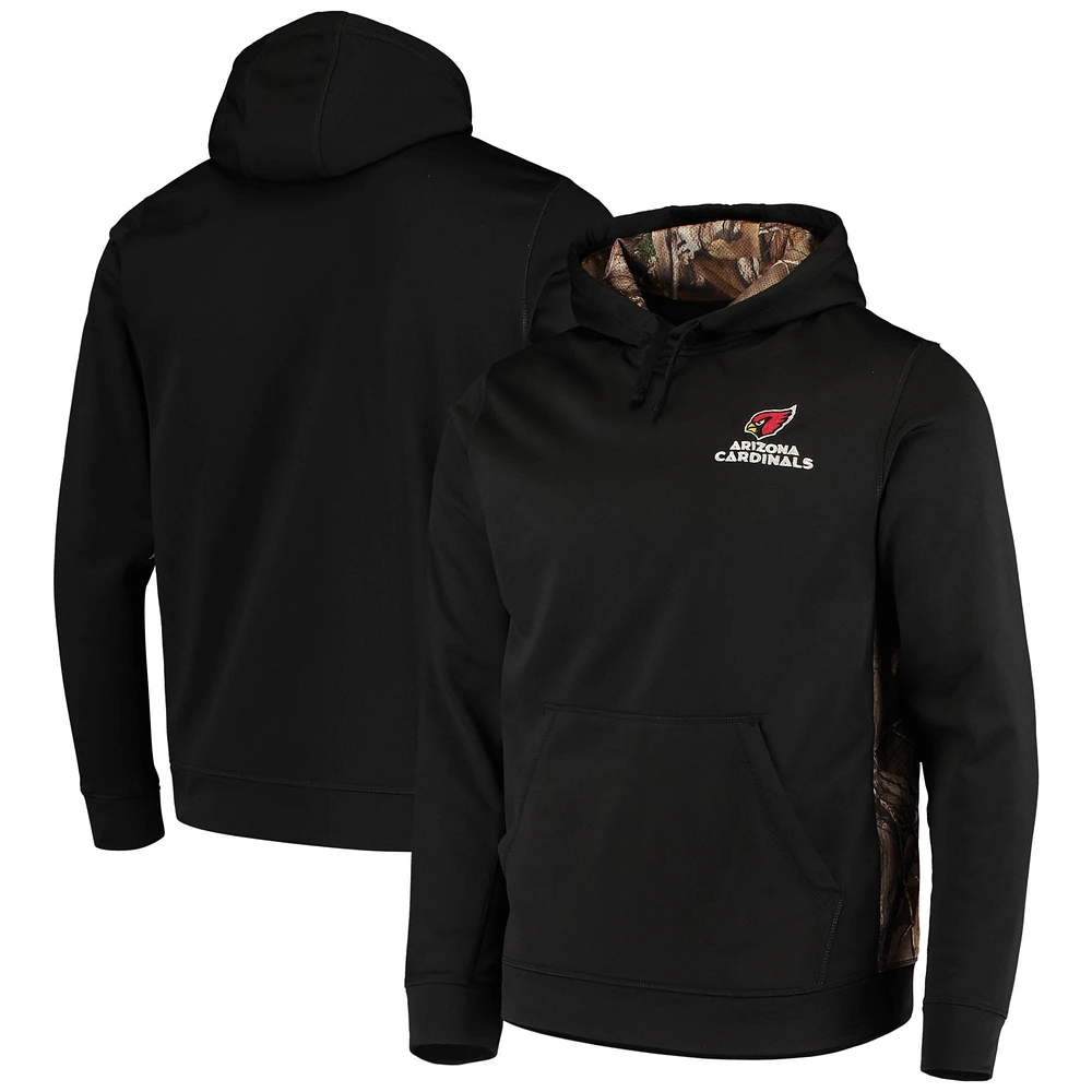 Men's Dunbrooke Black/Realtree Camo Arizona Cardinals Logo Ranger Pullover Hoodie