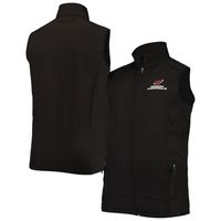 Men's Dunbrooke Black Arizona Cardinals Big & Tall Archer Softshell Full-Zip Vest