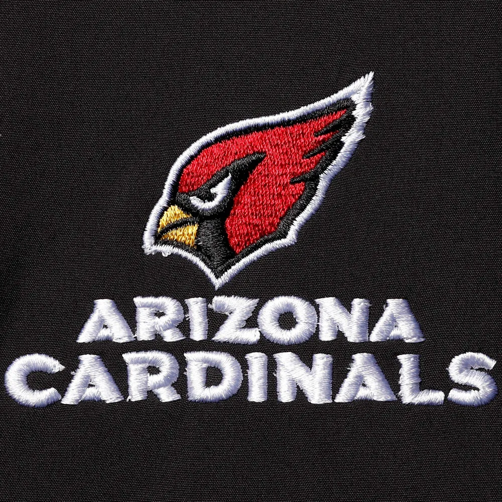 Men's Dunbrooke Black Arizona Cardinals Circle Archer Softshell Full-Zip Vest