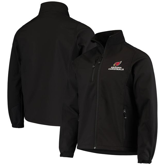 Veste Dunbrooke Black Arizona Cardinals Circle Softshell Fleece Full-Zip pour homme