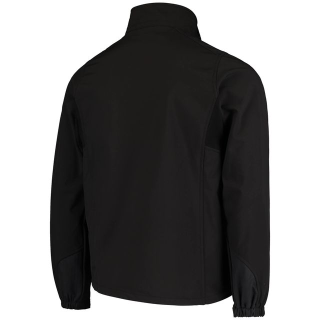 Veste Dunbrooke Black Arizona Cardinals Circle Softshell Fleece Full-Zip pour homme