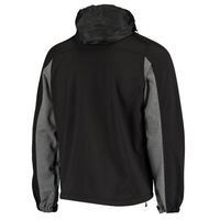 Men's Dunbrooke Black Arizona Cardinals Circle Zephyr Softshell Full-Zip Jacket