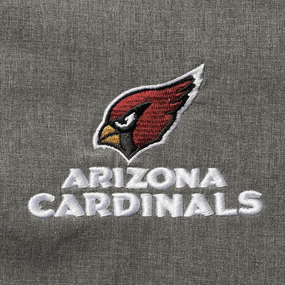 Men's Dunbrooke Black Arizona Cardinals Circle Zephyr Softshell Full-Zip Jacket