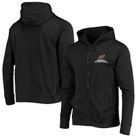 Sweat à capuche entièrement zippé Dunbrooke Arizona Cardinals Trophy Fleece noir pour homme