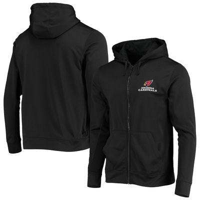 Men's Dunbrooke Black Arizona Cardinals Trophy Fleece Full-Zip Hoodie