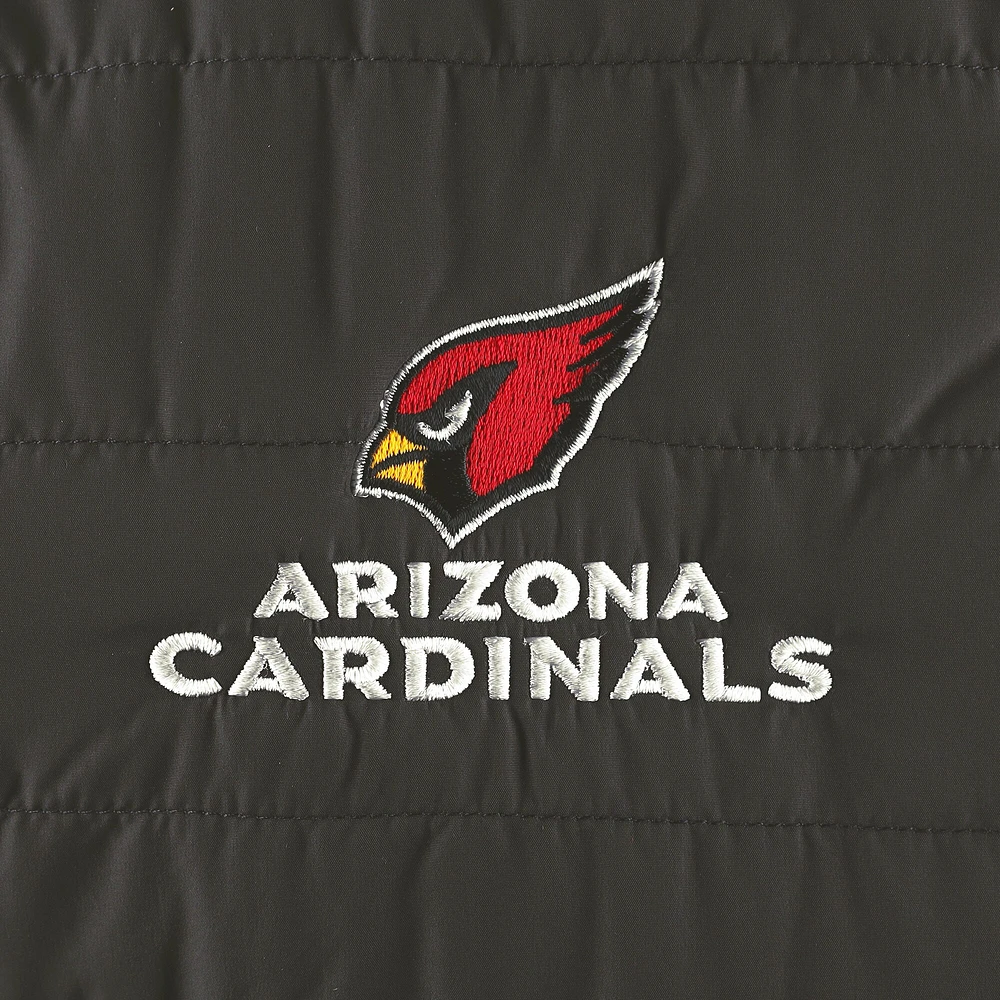 Veste Dunbrooke Heather Black pour homme Arizona Cardinals Explorer Tech Full-Zip