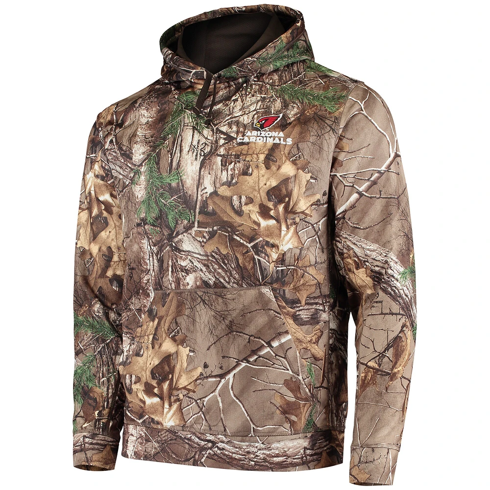 Chandail à capuchon en molleton Tech pour homme Dunbrooke Realtree Camo Arizona Cardinals Circle Champion