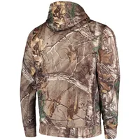 Chandail à capuchon entièrement zippé Dunbrooke Realtree Camo Arizona Cardinals Trophy Tech Fleece pour homme