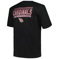 Men's Fanatics Black Arizona Cardinals Big & Tall Pop T-Shirt