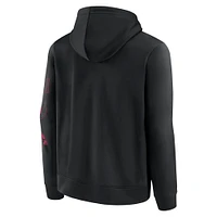 Men's Fanatics Black Arizona Cardinals Blackout Pullover Hoodie