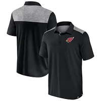 Men's Fanatics Black Arizona Cardinals Long Shot Polo