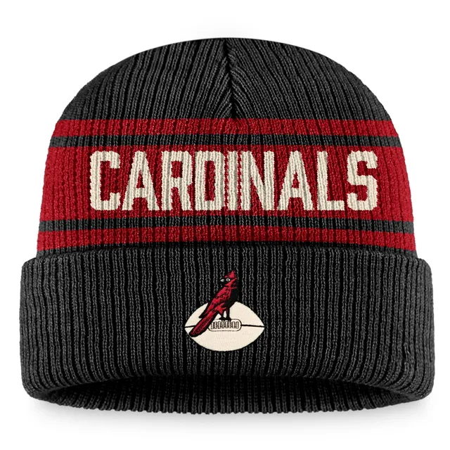 ARIZONA CARDINALS Football ADULT KNIT BEANIE HAT Team Apparel Red