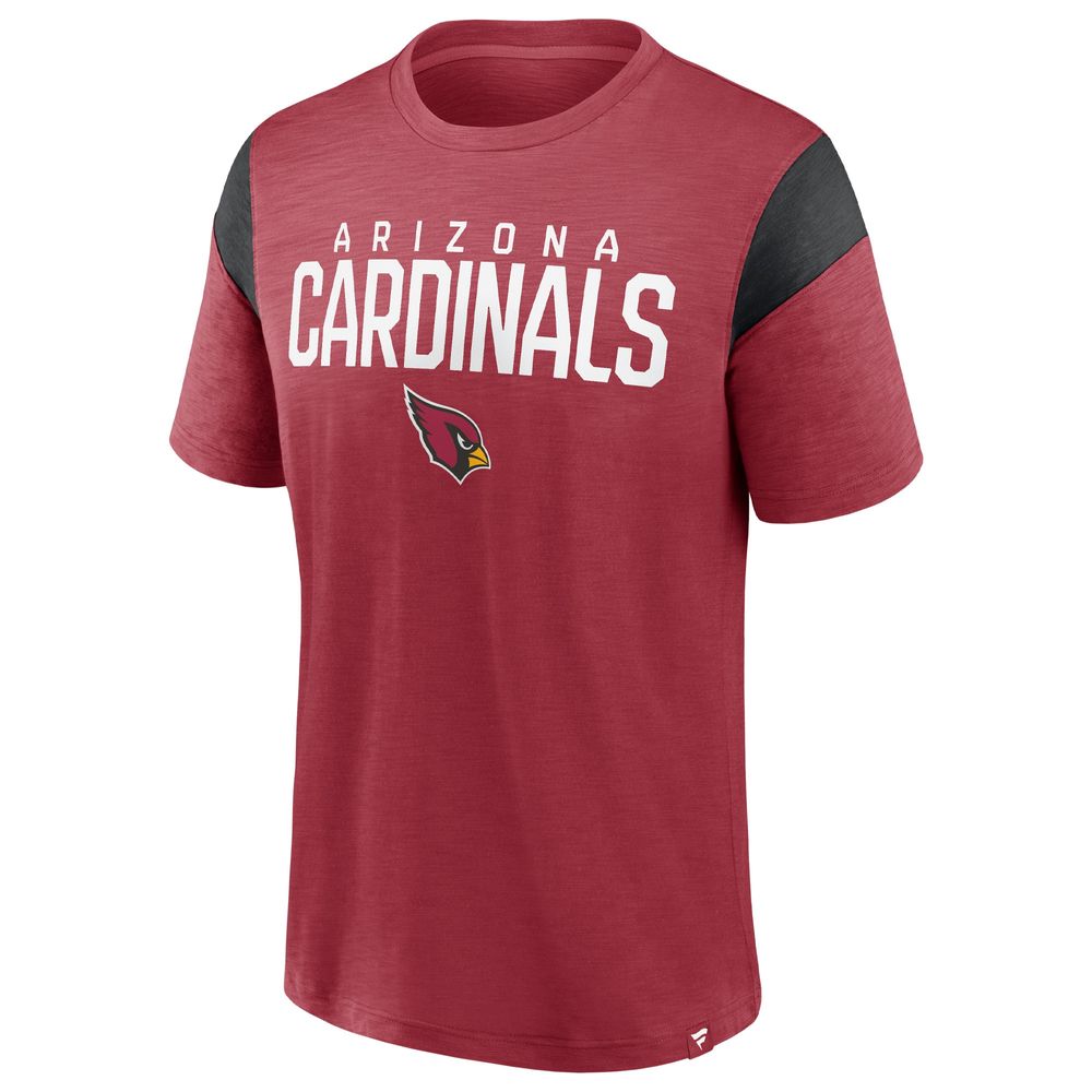 Fanatics Branded Men's Fanatics Branded Cardinal/Black Arizona Cardinals  Home Stretch Team T-Shirt