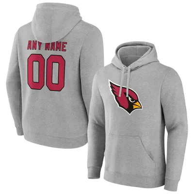 Lids Arizona Cardinals Fanatics Branded Fade Out Fitted Pullover Hoodie -  Heather Gray