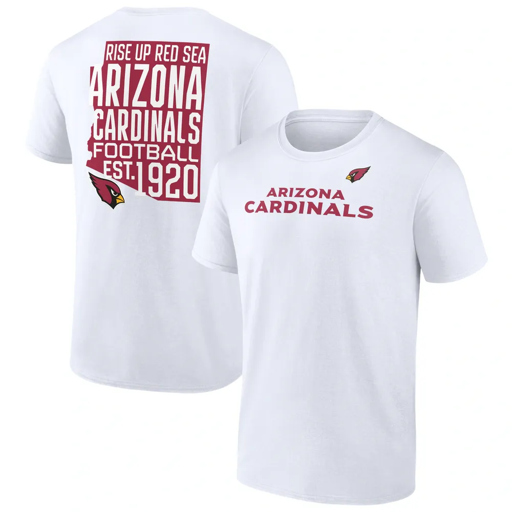 Lids Arizona Cardinals Fanatics Branded Big & Tall Hot Shot T-Shirt - White