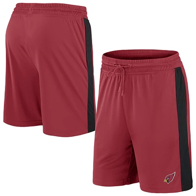 Men's Fanatics Cardinal/Black Arizona Cardinals Break It Loose - Shorts