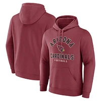 Men's Fanatics  Cardinal Arizona Cardinals Between the Pylons Pullover Hoodie