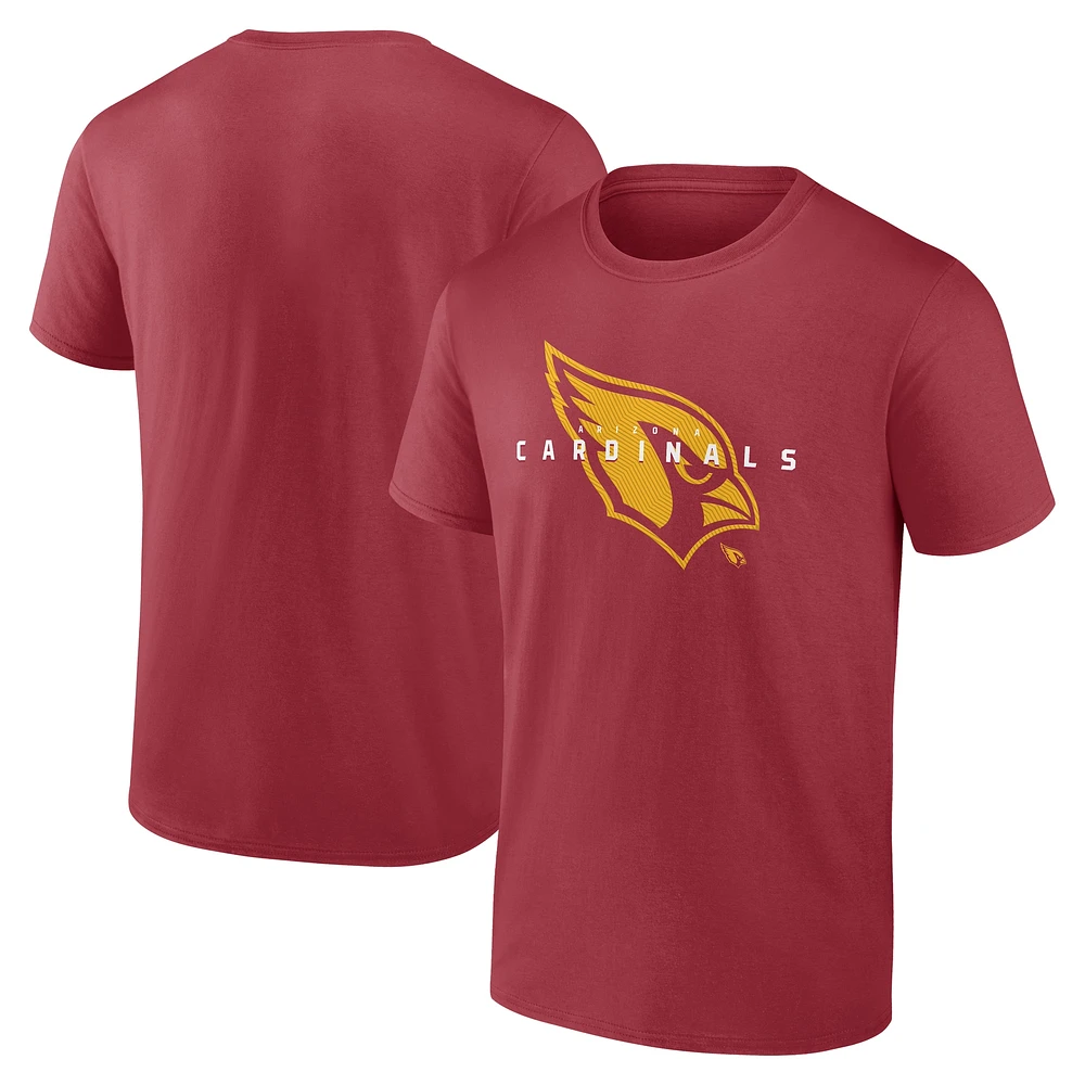 T-shirt coordonné Fanatics Cardinal Arizona Cardinals Big & Tall pour hommes