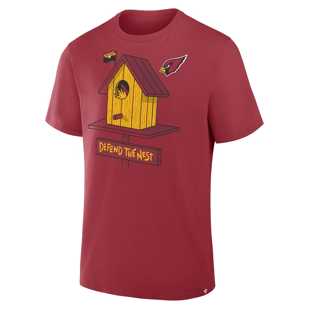 Men's Fanatics Cardinal Arizona Cardinals Hometown True Favorite T-Shirt