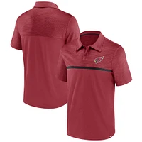 Polo primaire Fanatics Cardinal Arizona Cardinals pour hommes