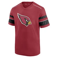 Fanatics pour hommes Kyler Murray Cardinal Arizona Cardinals Hashmark Nom et numéro T-shirt à col en V