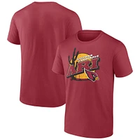 Men's Fanatics  Red Arizona Cardinals Prime Time T-Shirt