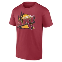 Men's Fanatics  Red Arizona Cardinals Prime Time T-Shirt