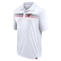 Polo blanc Interlock Victory For Us des Cardinals de l'Arizona Fanatics pour hommes