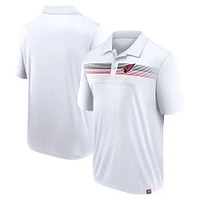 Polo blanc Interlock Victory For Us des Cardinals de l'Arizona Fanatics pour hommes