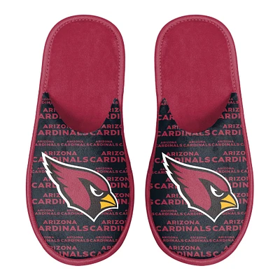 Men's FOCO Arizona Cardinals Scuff Logo Slide Slippers