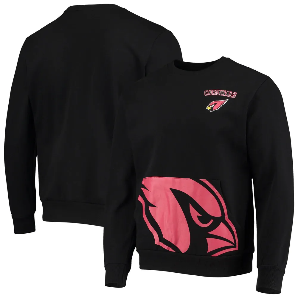 Lids Arizona Cardinals FOCO Pocket Pullover Sweater - Black