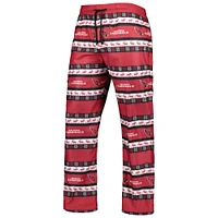 Men's FOCO Cardinal Arizona Cardinals Team Logo Ugly Pajama Set