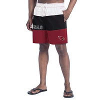 Men's G-III Sports by Carl Banks  Cardinal/Black Arizona Cardinals Sunrise Volley Swim Shorts